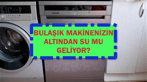 Bulaşık makinesi su sızıntısı neden olabilir?